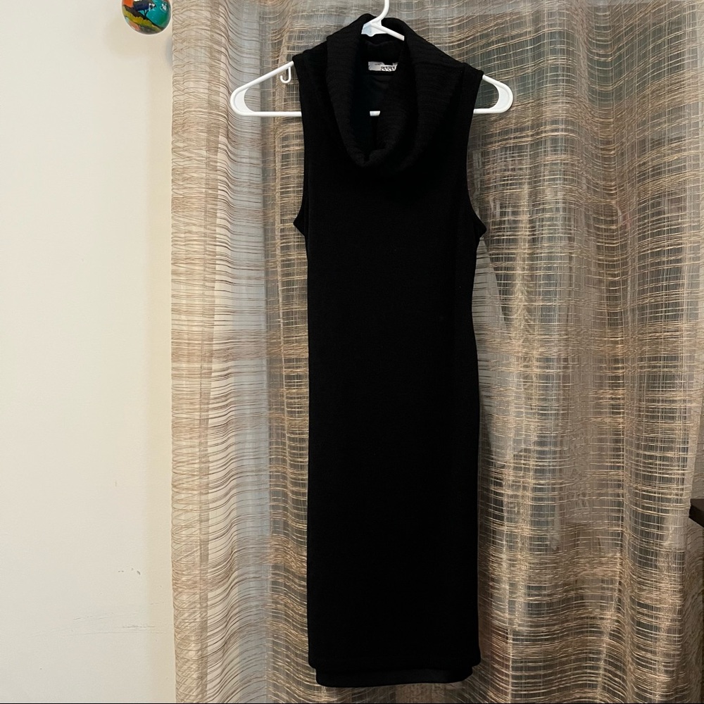 Lulu’s Turtleneck Black  Sweater Dress Medium